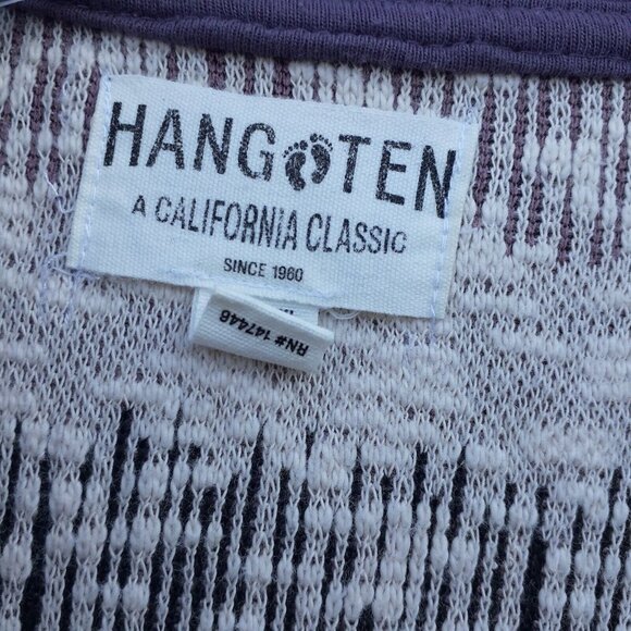 Hang Ten of California Womens Pullover Hoodie with Kangaroo Pocket Y2K Size XL - Picture 5 of 8